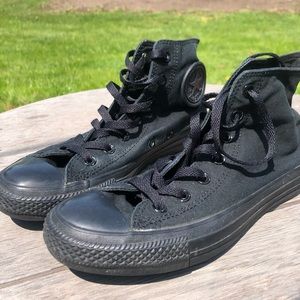Black High-Top Converse